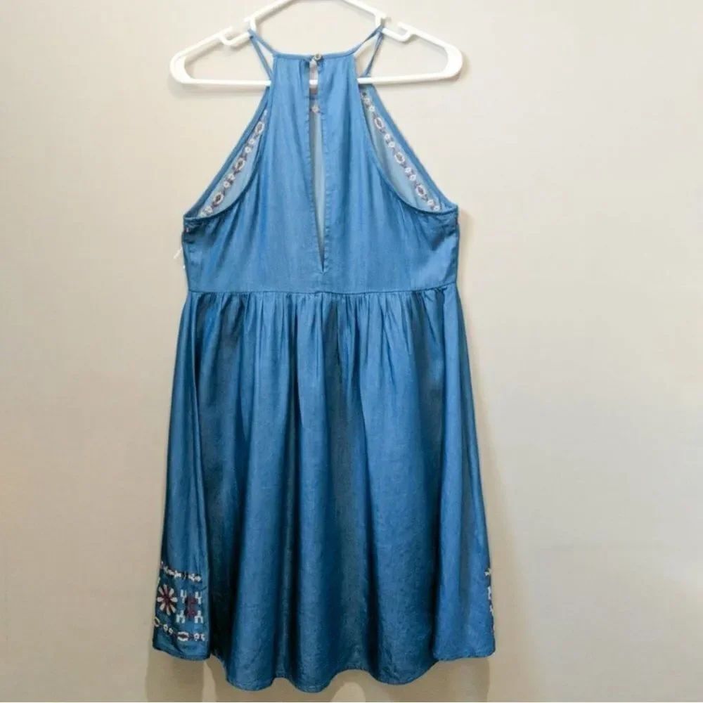 Altar'd State Blue Mini Dress - Picture 4 of 8